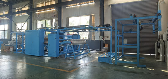 7500 KG 용해제 없는 커튼 넓은 직물 PUR 음료 산업용 뜨거운 녹음 접착제 라미네이팅 기계