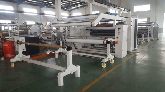 PTEE 습기 치료 반응 PUR 뜨거운 녹기 라미네이션 기계 9900mm * 3300mm * 3200mm 크기