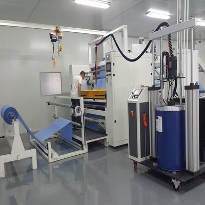 60kW 환경 친화적 인 가구용 핫 슬름 접착제 라미네이팅 기계
