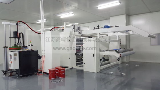 60kW 환경 친화적 인 가구용 핫 슬름 접착제 라미네이팅 기계