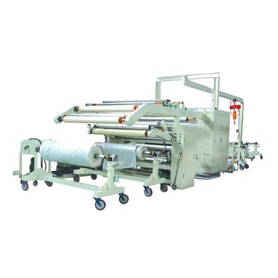 60kW GAOQI PUR 섬유 Hot Melt Glue Laminating Machine 직물 제조 기계